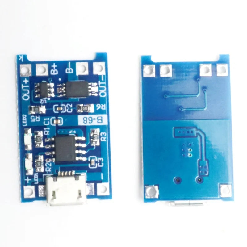 TP4056 Lithium Battery Charging Board Module MICRO USB Interface 1A Charger with Protection for Arduino 1-10 pcs