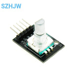 1-50PCS KY-040 Rotary Encoder Module – 20 PPR, 360° Infinite Rotation with Push Button, for Arduino Raspberry Pi