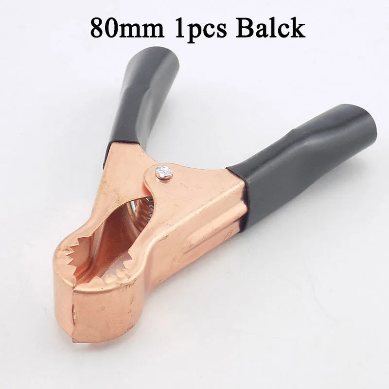5A/30A/50A/100A Electrical Alligator Clips car Battery Clamps For Car Test Probe Crocodile Clip Connector Electrical  Tools E2