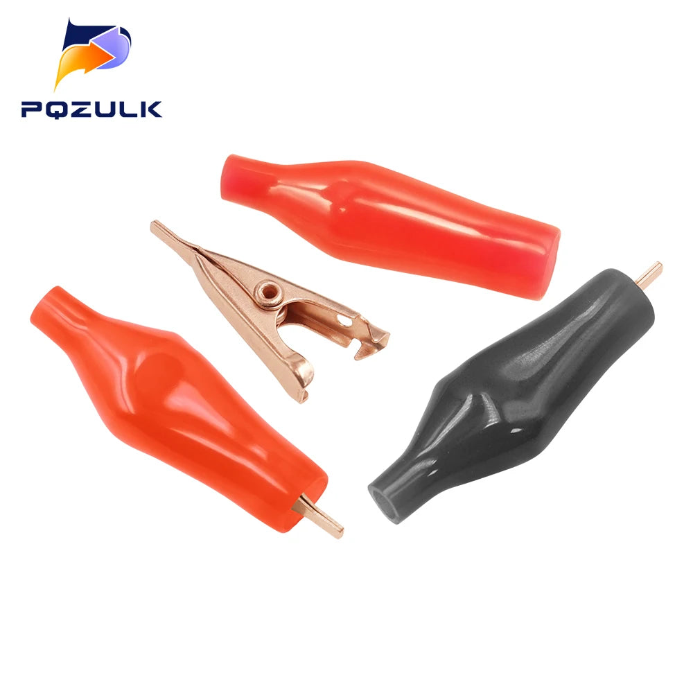 5PCS/LOT Pure Copper Alligator Clip Flat-Mouthed Small Copper Clip Without Toothed Small Copper Clip