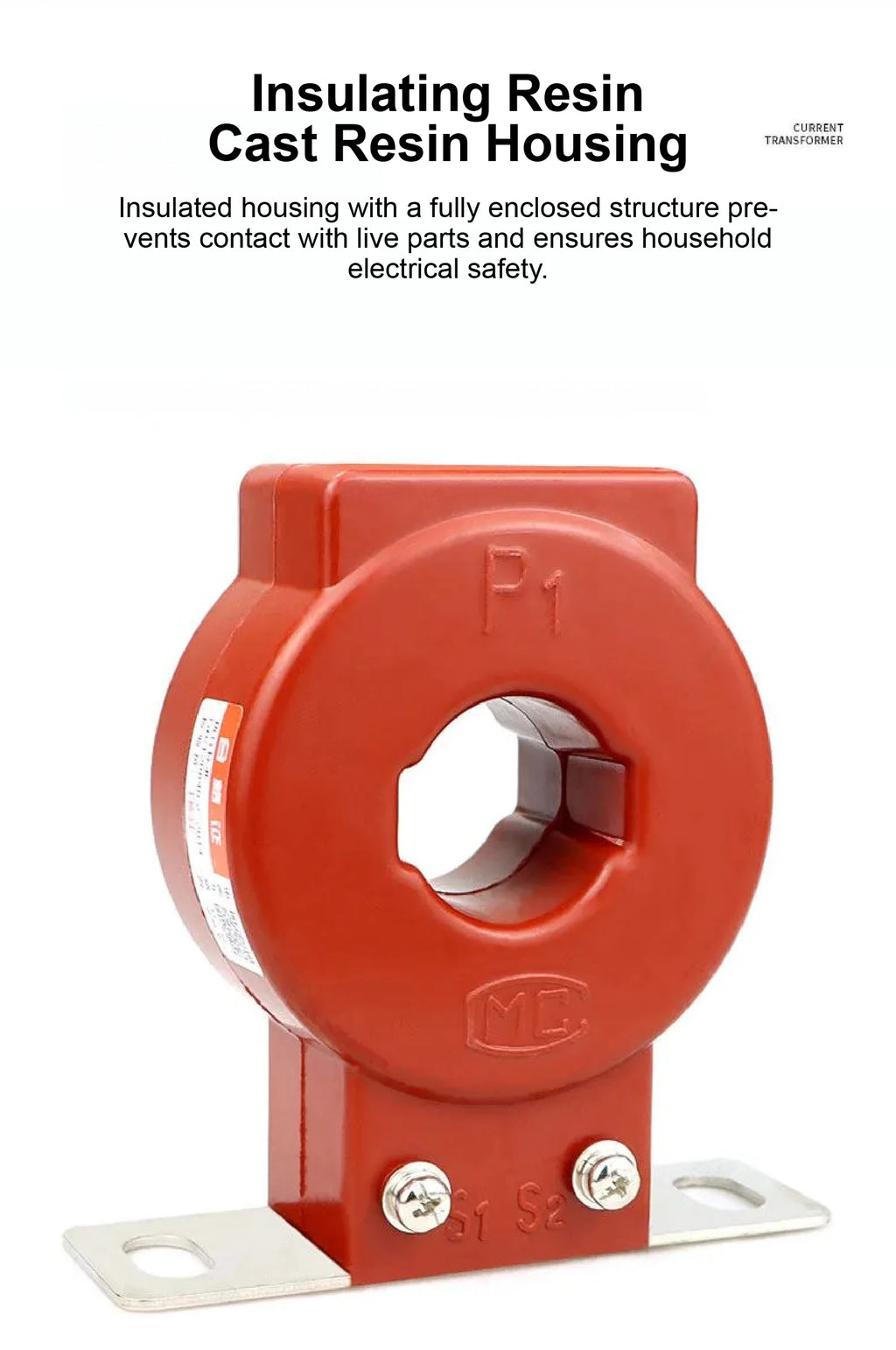LMZJ1 Ring Type Current Transformer CT 50/5A-1000/5A Class 0.5 Precision Metering AC Current Transformer 0.5KV