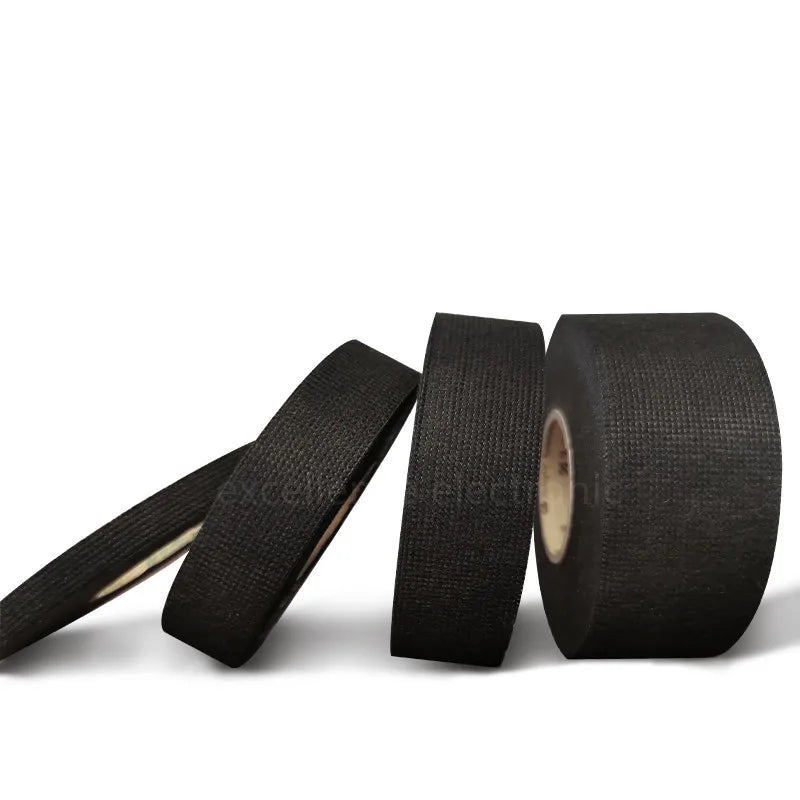 Automotive Wiring Loom Tape, Heat Resistant Cloth Fabric Harness Tape, Car Cable Protection Wrap, 9/19/25/32mm x 15M
