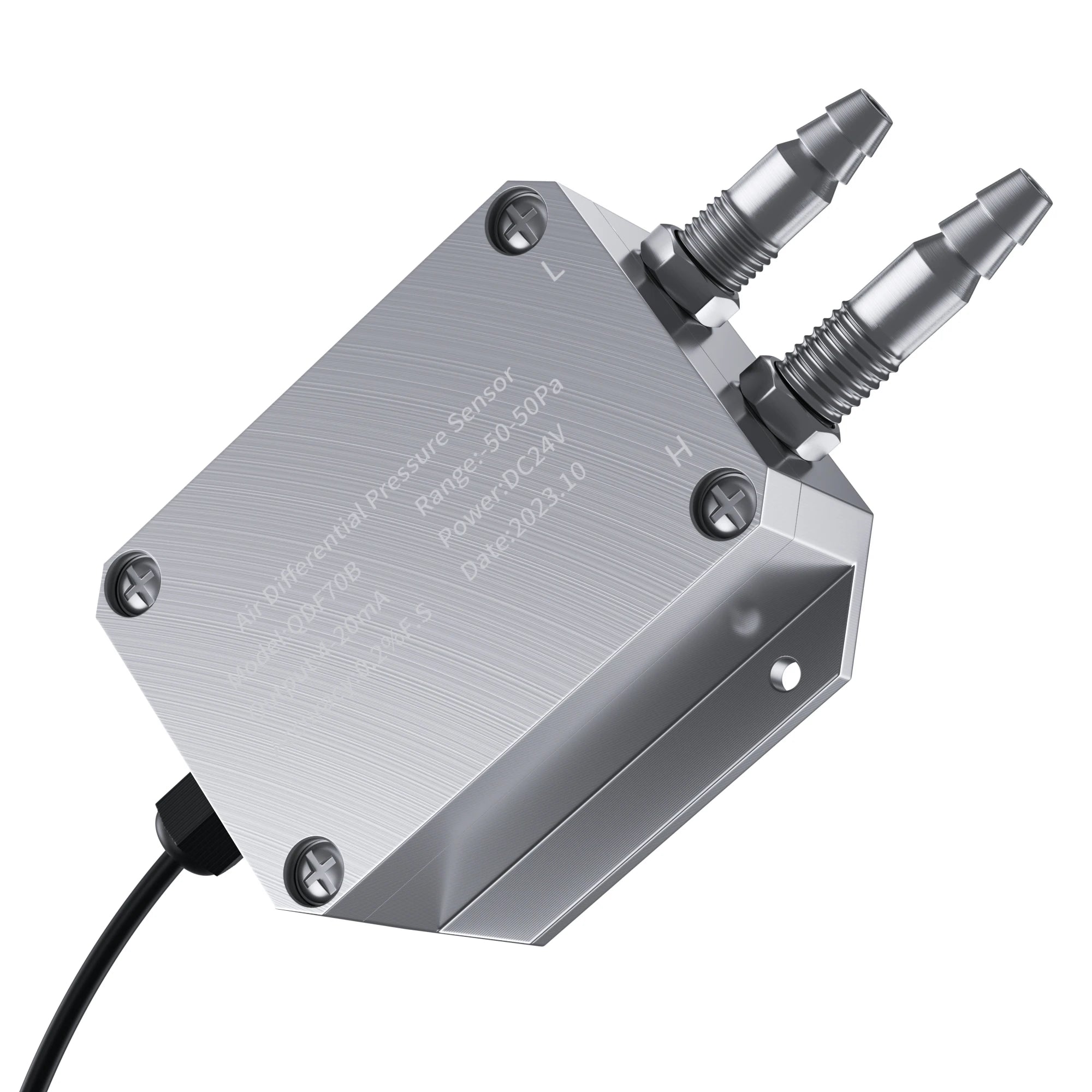 Wind Pressure Sensor Transmitter 50pa 10kpa 1Kpa 100pa Wind Air Differential Pressure Transmitter 4-20mA 0-10V RS485