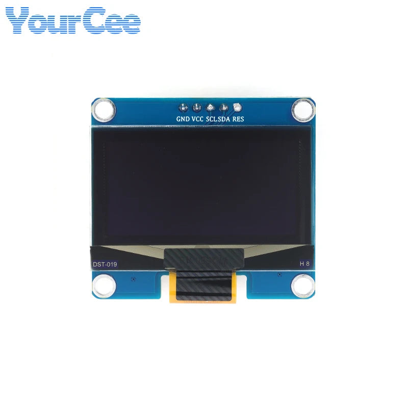 1.54" OLED Module 1.54 inch LCD Screen Display SSD1309 Drive 4PIN/7PIN 128*64 128x64 SPI/IIC I2C Full Perspective 3.3V-5V