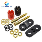 1PCS Banana plugs Couple Terminals Red Black Connector Amplifier Terminal Binding Post Banana Speaker Plug Jack