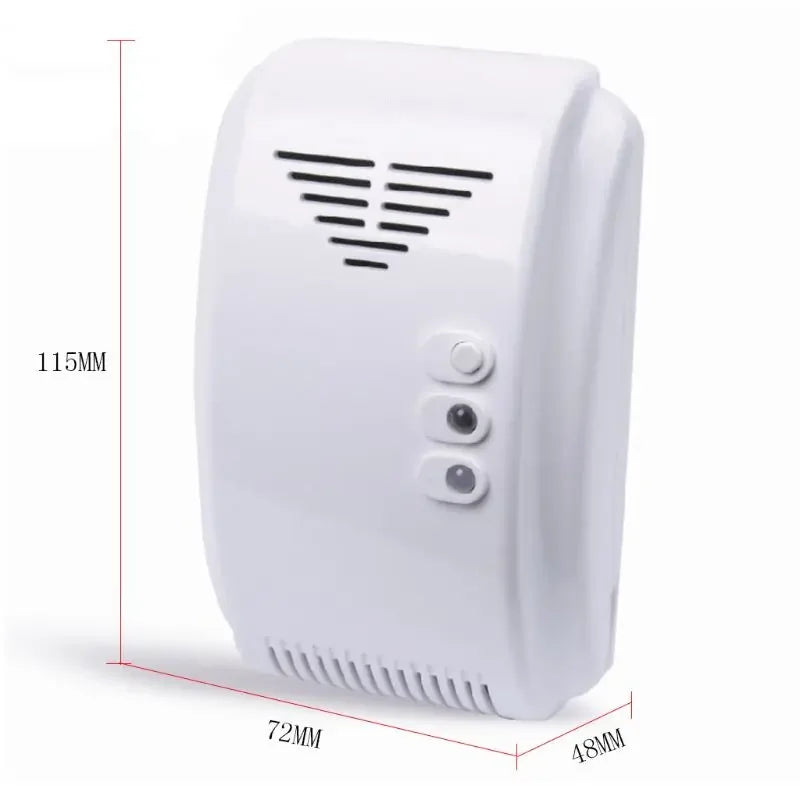12V Gas Detector Sensor Alarm Propane Butane LPG Natural Motor Home Camper Natural Gas Liquefied Gas LPG LNG Leakage Alarm Detec
