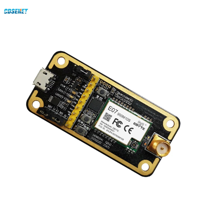 CDSENET E07-900MBL-01 New Generation Test Board E07-900M10S Development Evaluation Kit 850-931MHz CC1101 10dBm