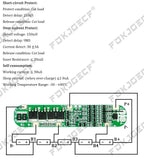 1S 2S 3S 4S 5S 6S 3A 15A 20A 30A Li-ion Lithium Battery 18650 Charger PCB BMS Protection Board For Drill Motor Lipo Cell Module