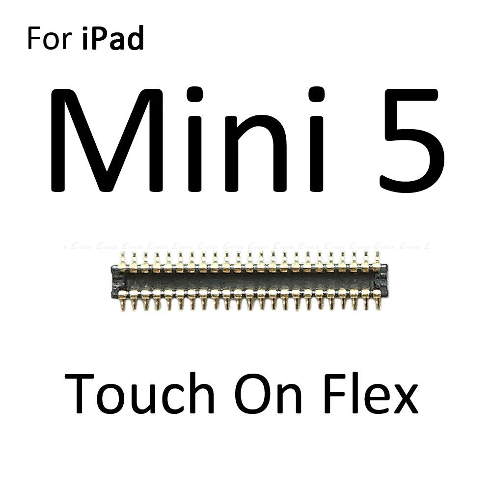 FPC Connector For iPad mini 1 2 3 4 5 Lcd Digitizer Touch Screen Connector Clip On Motherboard Main Board Flex Cable