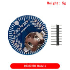 1PCS PCF8563 DS3231 PCF8523 AT24C32 DS1302 DS2121SN  IIC Precision RTC Real Time Clock Memory Module For Arduino new original