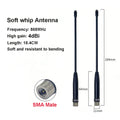 868MHz Antenna Soft Whip Lora Lorawan AV Meter Reading Module Omnidirectional 5dbi SMA Male Connector GSM 868 IOT Waterproof