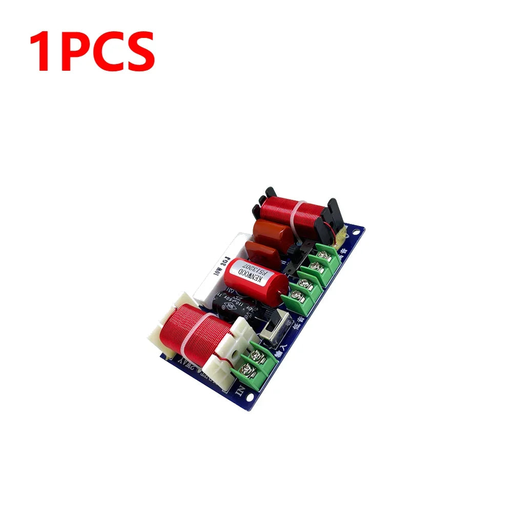 1-5pcs 2-Way 250W Speaker Crossover 2500-3000Hz Treble Medium Bass Filter Frequency Divider HiFi Stereo Audio Crossover Filter