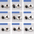 5Set Panel Mount GX12/16/20 Aviator Connector 2 3 4 5 6 7 8 9 10 12Pin Male Female Aviation Plug Socket for Industrial Equipment