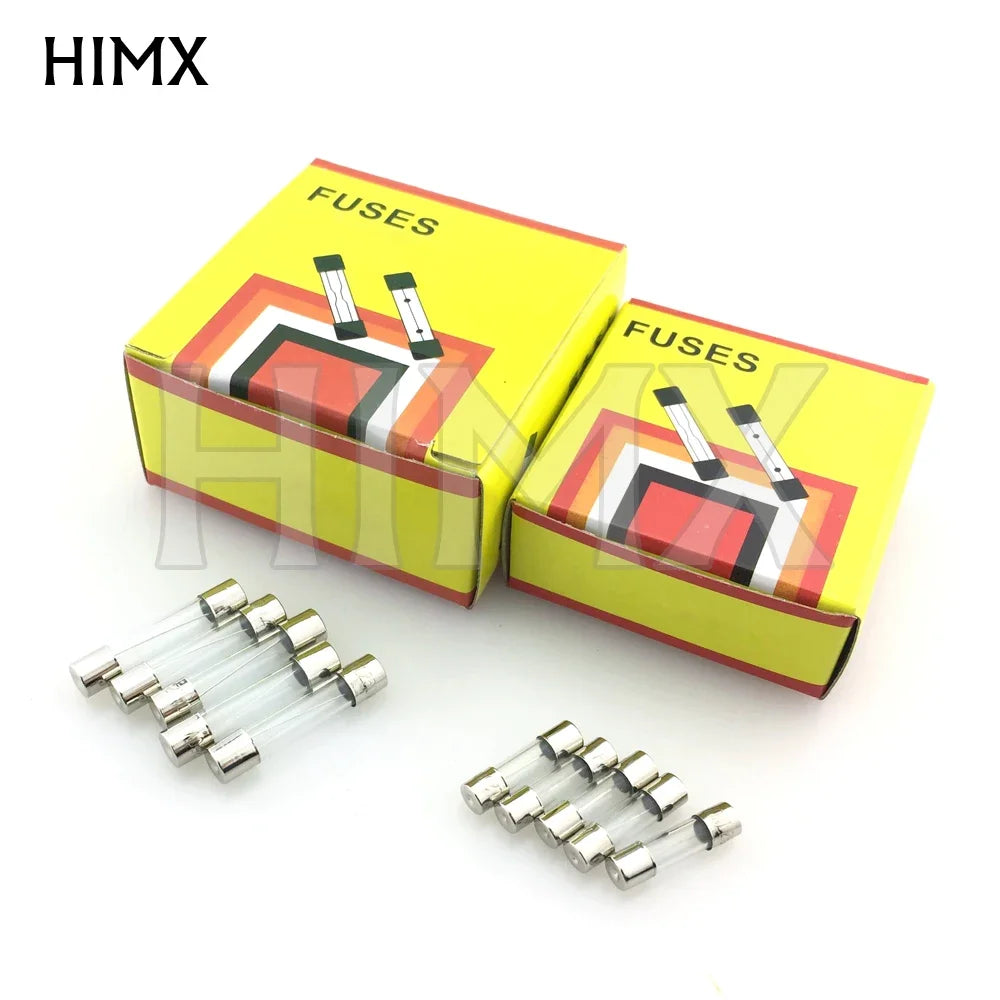 5*20 6*30 Glass Fuse Fast Fuse 250V 0.1A 0.2A 0.5A 1A 2A 3A 3.15A 4A 5A 6A 7A 8A 10A 12A 15A 20A 30A Quick Blow 5x20mm 6x30mm