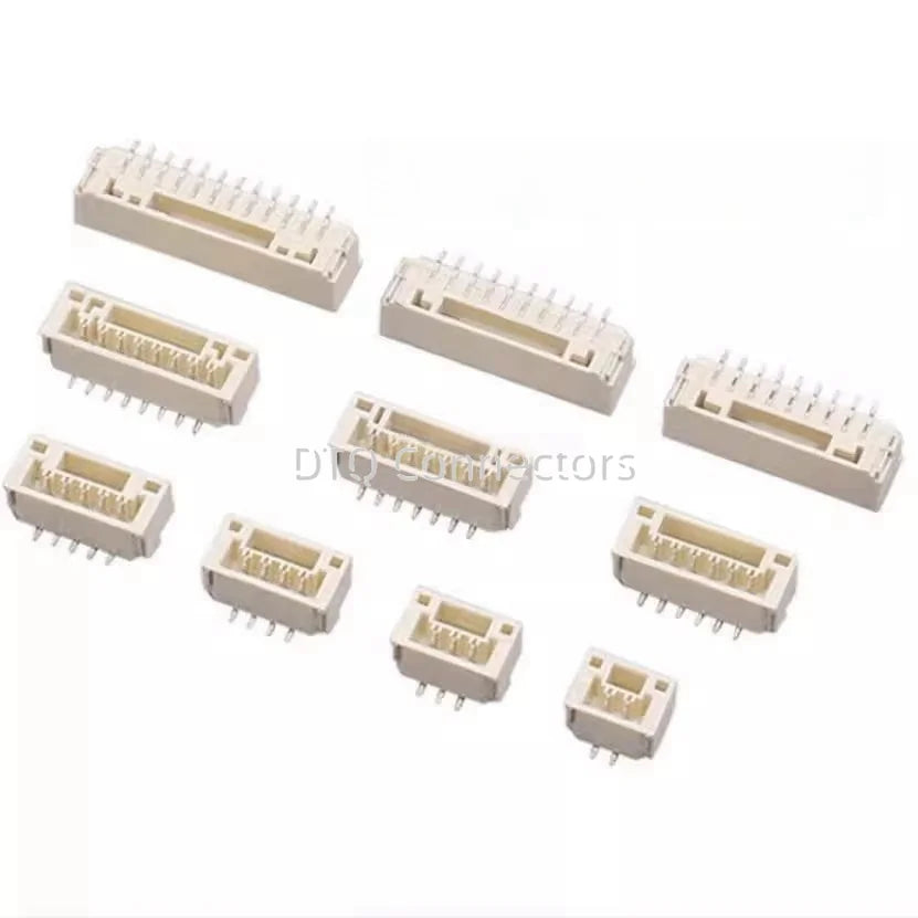 20Pcs GH 1.25mm with lock connector patch Vertical SMT 2/3/4/5/6/7/8/10P GH1.25 Connector Header Male