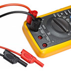 10Sets 4mm Banana Plug Connectors Stackable Banana Plugs Insulated Safety Fully Insulated Multimeter Test Leads Bananas Plugs