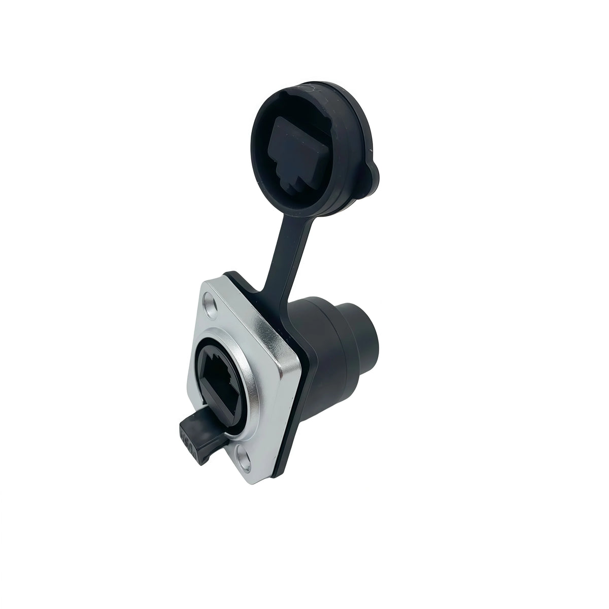 RJ45 Waterproof Connector Plug, D Type Panel Mount Socket IP65 Ethernet Connectors