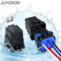 JD2912 40A 12V/24V DC Waterproof Automotive Relay with Harness 4/5 Pin Car Marine Relay Kit High Quality