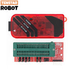 TSTARDEV PICKIT3 PIC KIT3 PICKIT 3 Programmer Offline Programming PIC Microcontroller Chip Monopoly+PIC Programmer Adapter Seat