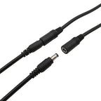 DC Power Pigtails Cable DC 5.5mm x 2.1mm Male Female to Bare Wire Open End 18AWG Wires Connector for CCTV Camera LED Strip Light