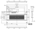 WINSTAR 2004 Character OLED Display WS0010 LCD Module 20x4 Serial Port SPI Black 5V