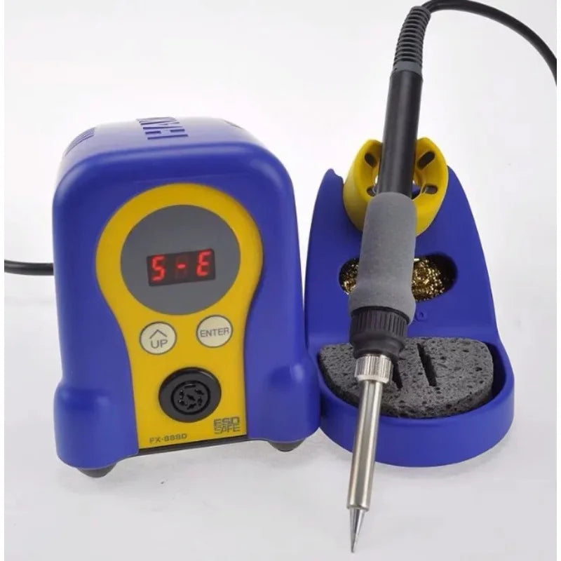 Digital Constant Temperature Soldering Station FX‑888D for Electronic Circuit Board Welding Repair Replacement Processing Equip