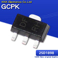 20PCS 2SD1898 SOT89 SOT-89 Mark DF NPN Bipolar Transistor 7133H SMD Power Triode