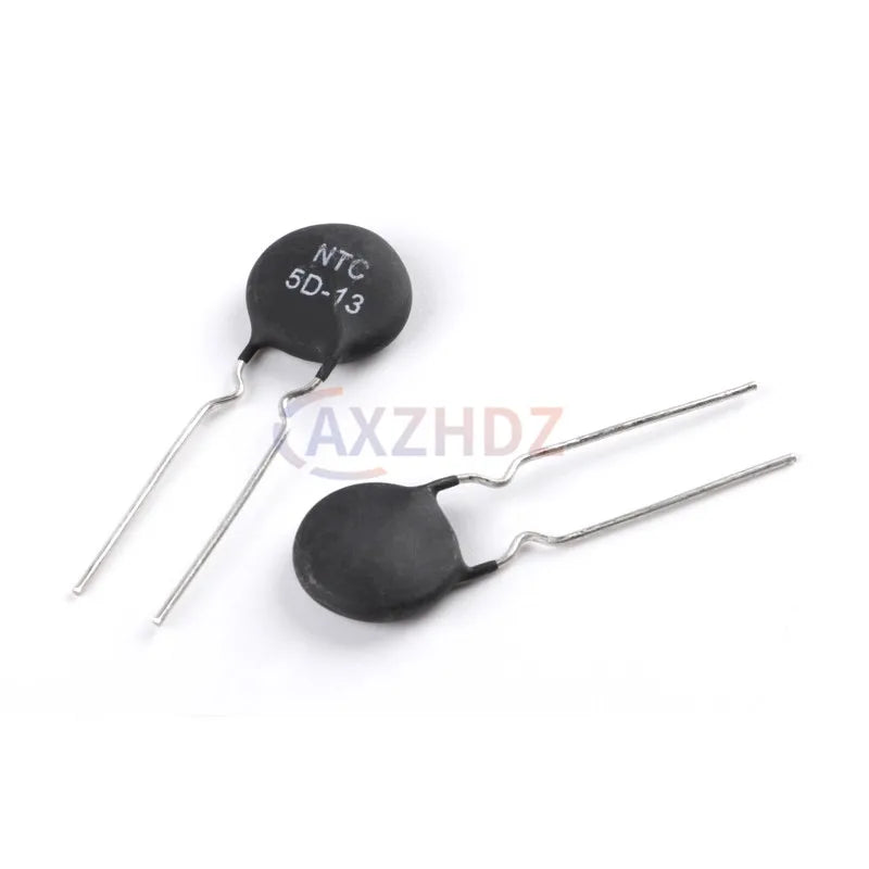 10PCS NTC Thermistor Resistor Negative Temperature Coefficient 3D 5D 8D 10D 16D 20D 22D 33D 47D 10 16 20 22 Ohm 5 7 9 11 13 15