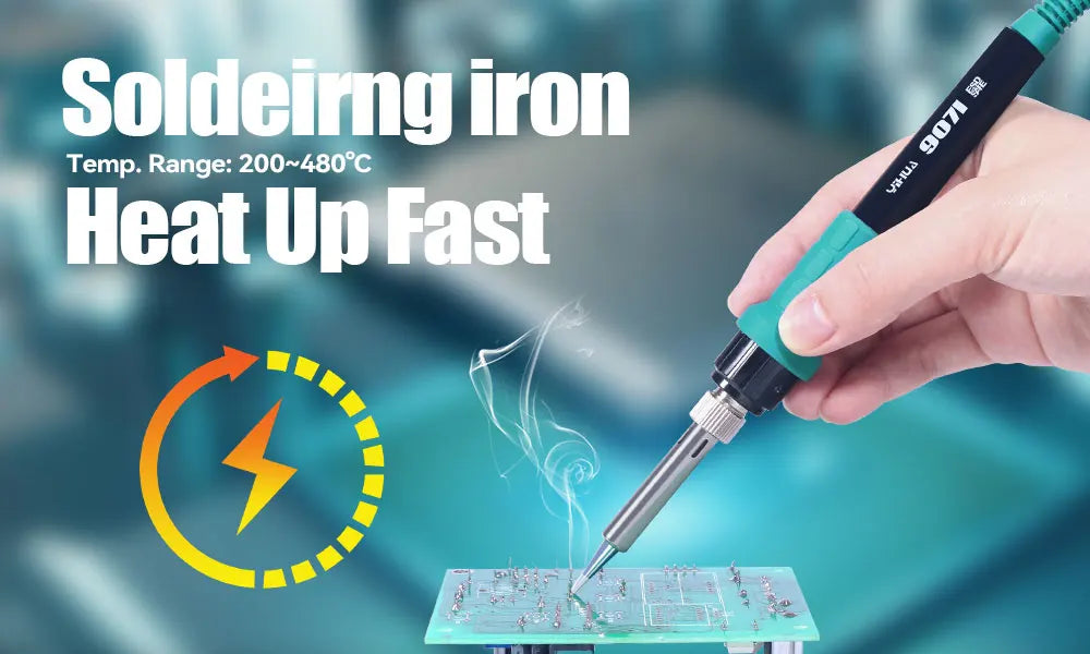 YIHUA 948-II Suction Tin Gun Desoldering Station Hot Air Gun Soldering Iron Suction Pen 4 IN 1 Intelligent Soldering Station