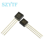 10pcs DS18B20 DS18B TO-92 Chip Programmable Digital Thermometer Temperature Sensor Temperature Acquisition TO-92