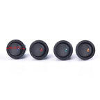4Pcs 12V 20A Round Rocker Switch ON/Off LED Light Car Marine Boat Dot Toggle