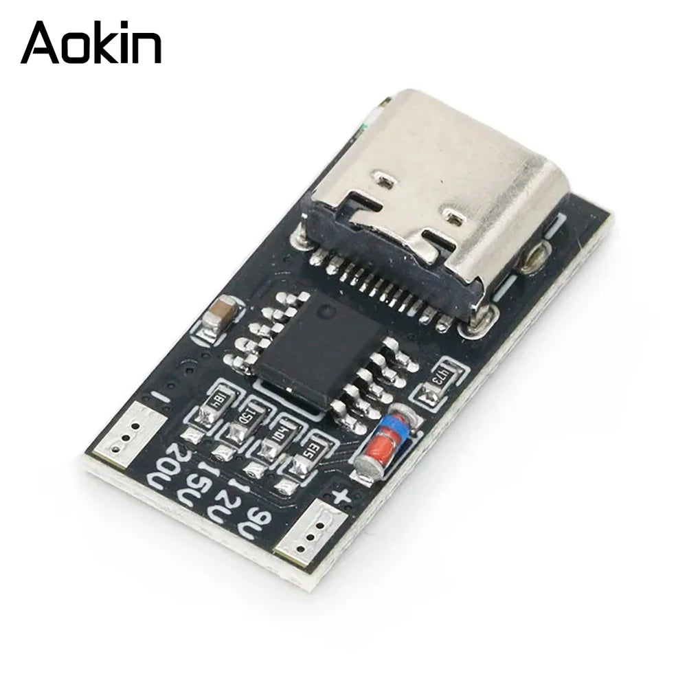 1/510PCS Fast Charge PD/QC/AFC Decoy Board 9V 12V 15V 20V PD Decoy module PD 2 3.0 DC Trigger Polling Detector Power Charge