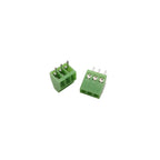 30Pcs/Box KF128 2/3/4Pin 2.54mm PCB Mini Screw Terminal Block Connector KF128-2.54 2p 3p 4p for 26-18 AWG Wire