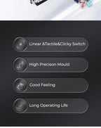 Kailh Low Profile Choc Switch 1350 Chocolate Keyboard Switch Clicky Tactile Linear Multicolor Switch Mechanical Keyboard Laptop