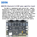 ADAU1701 DSP Bluetooth Amplifier Board 5.0 4x30W Support 4.0/2.1/2.0 Max 120W Qualcomm Bluetooth 5.0 Chip HIFI Audio System 4.2