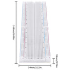 10-1PC MB-102 Prototype PCB Solderless Breadboard Solderless Breadboard Protoboard Circuit PCB DIY Kits