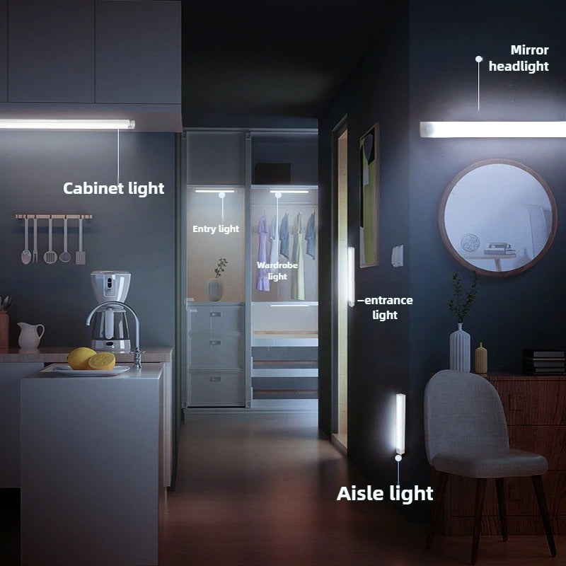 Usb LED Bar Lights Sensor Light Led Rechargeable Wireless Night Lights Leds for Lighting Strip Bars Desk Lamp Under Cabinet