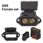 QS8-S Power Charging Plug XT90 Male Female Diamond Shell XT90S Anti-fire Electric Vehicle Lithium Battery Modification Interface