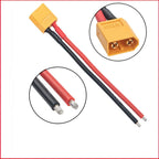 New 1-6 Pair XT60 14AWG Parallel Battery Connector Male/Female Cable Dual Extension 40CM/60CM Silicone Wire for RC Battery Motor