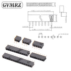 1X 2X/2/3/4/5/6/8/10/40 PIN Single Row Straight FEMALE PIN HEADER 2.0MM 2MM Strip Connector So