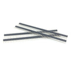 10pcs 2.0mm Board Spacer 1/2X40P Straight Single/Dual Row Double Plastic L8.7/11/15/21-35mm Gold Breakable PCB Male Pin Header