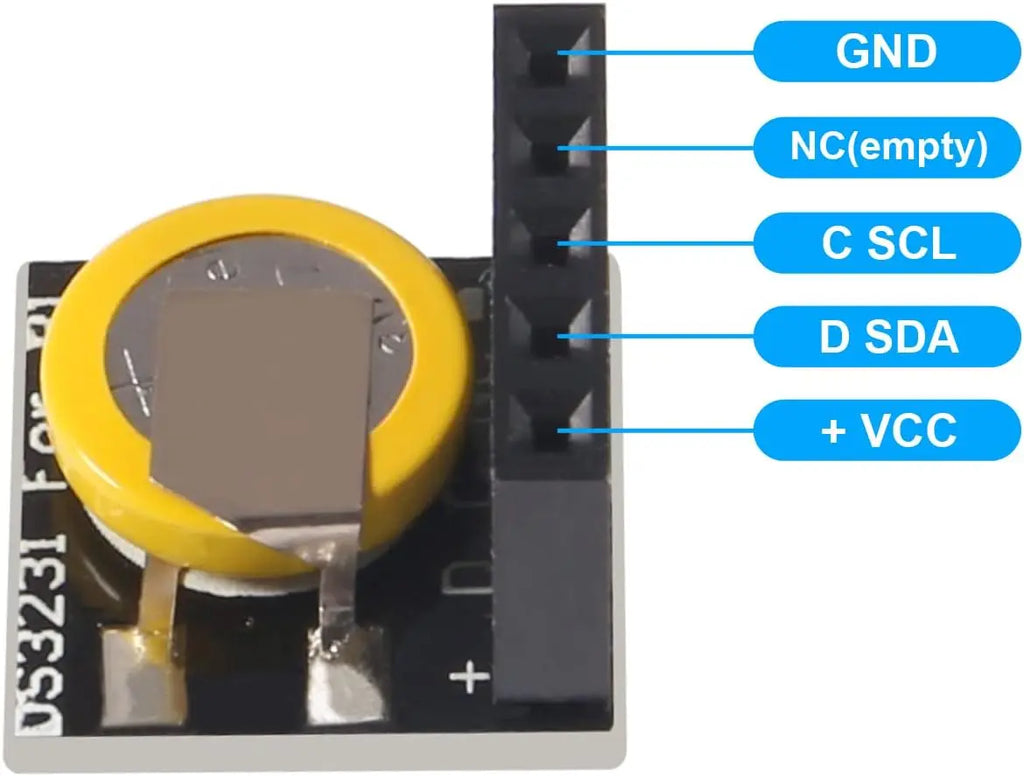 1/3/5PCS DS3231 Real Time Clock Module RTC Sensor  High Precision AT24C32 IIC/DS3231M Memory Real Time 3.3V/5V For Raspberry Pi