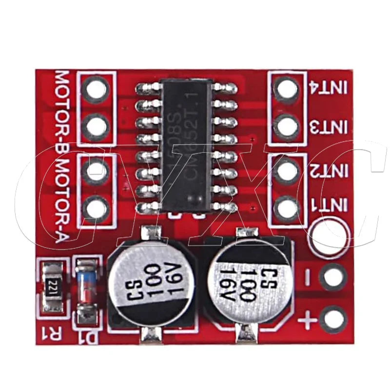 1/5/10PCS Mini L298N DC Motor Driver, MX1508 Mini Dual Channel 1.5A 2 Way PWM Speed Controller Dual H-Bridge Replace Stepper