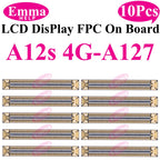 10pcs Original Screen Connector For Samsung A52S A53 A72 A33 A32 A23 A22 A13 A12S A03s A02s A42 LCD Display FPC On Board 78 Pin