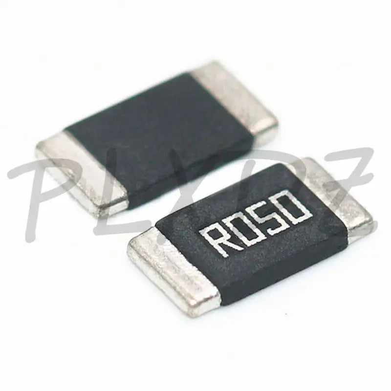 10-100pcs 2512 2W 1% R050 alloy resistance 0.05R 0.05ohm R050 50mR High power 2W chip alloy sampling resistor