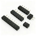 100pcs 2.54mm PH3.5 Low Short Profile Straight Single Row 1x2/3/4/5/8/10/12/24P Rohs Gold PCB Female Pin Header Socket Connector