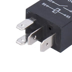 10 Pcs Relay Kit 4 Pin/5Pin Violet Relay 12V 30A 36.6*23*15.5mm Automobile Relay Automotive Relay Vehicle Electrical