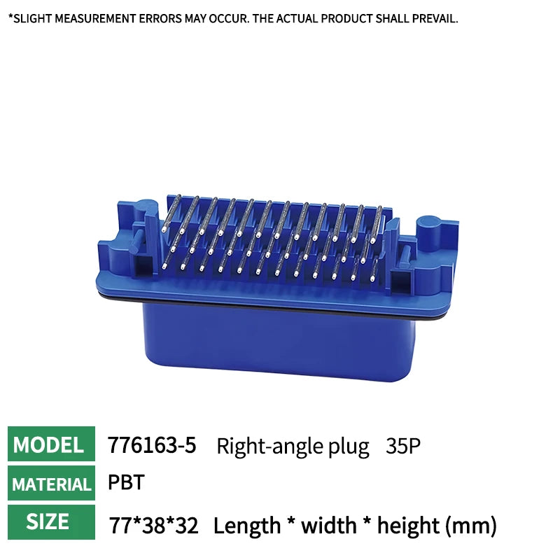 1PCS ECU Controller 35Pin Positions AMPSEAL PCB Mount Housing Plug Header Vertical Male Connector 776228-1 770680-1 776164-1