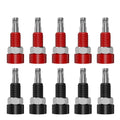 QSS 10PCS 2MM Banana Socket Banana Plug Jack Electrical Connector Terminal Test Hole Electrical Tool