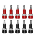 QSS 10PCS 2MM Banana Socket Banana Plug Jack Electrical Connector Terminal Test Hole Electrical Tool